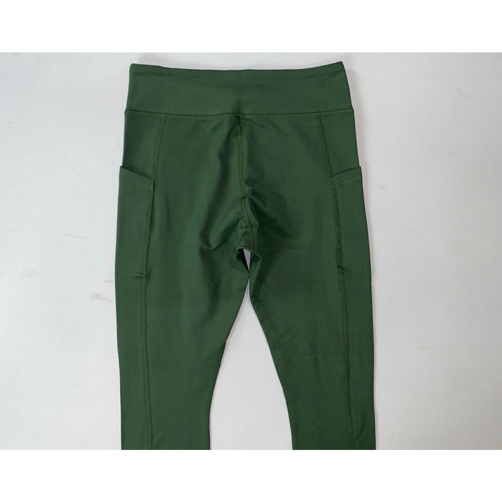 Pact Women's On the Go Pocket Legging Fitted Athletic Pants. Green, XXXL, NEW! - Picture 7 of 8